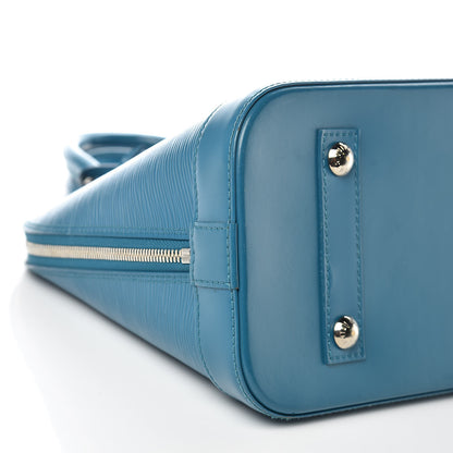 Louis Vuitton Epi Alma PM Cyan 14 of 16
