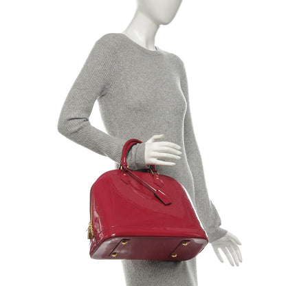 Louis Vuitton Vernis Alma MM Rose Indien 2 of 7