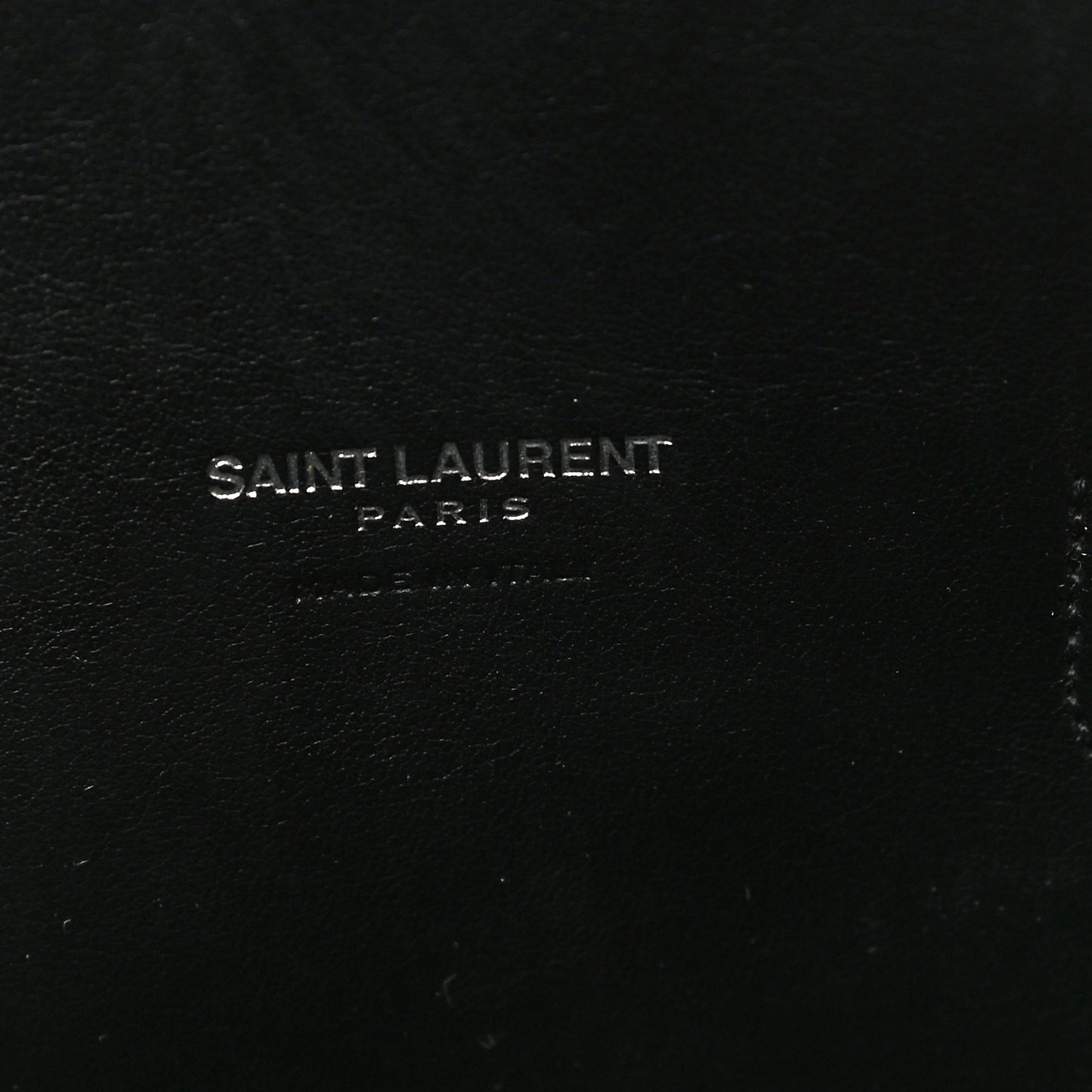 Grained Calfskin Baby Sac De Jour Black