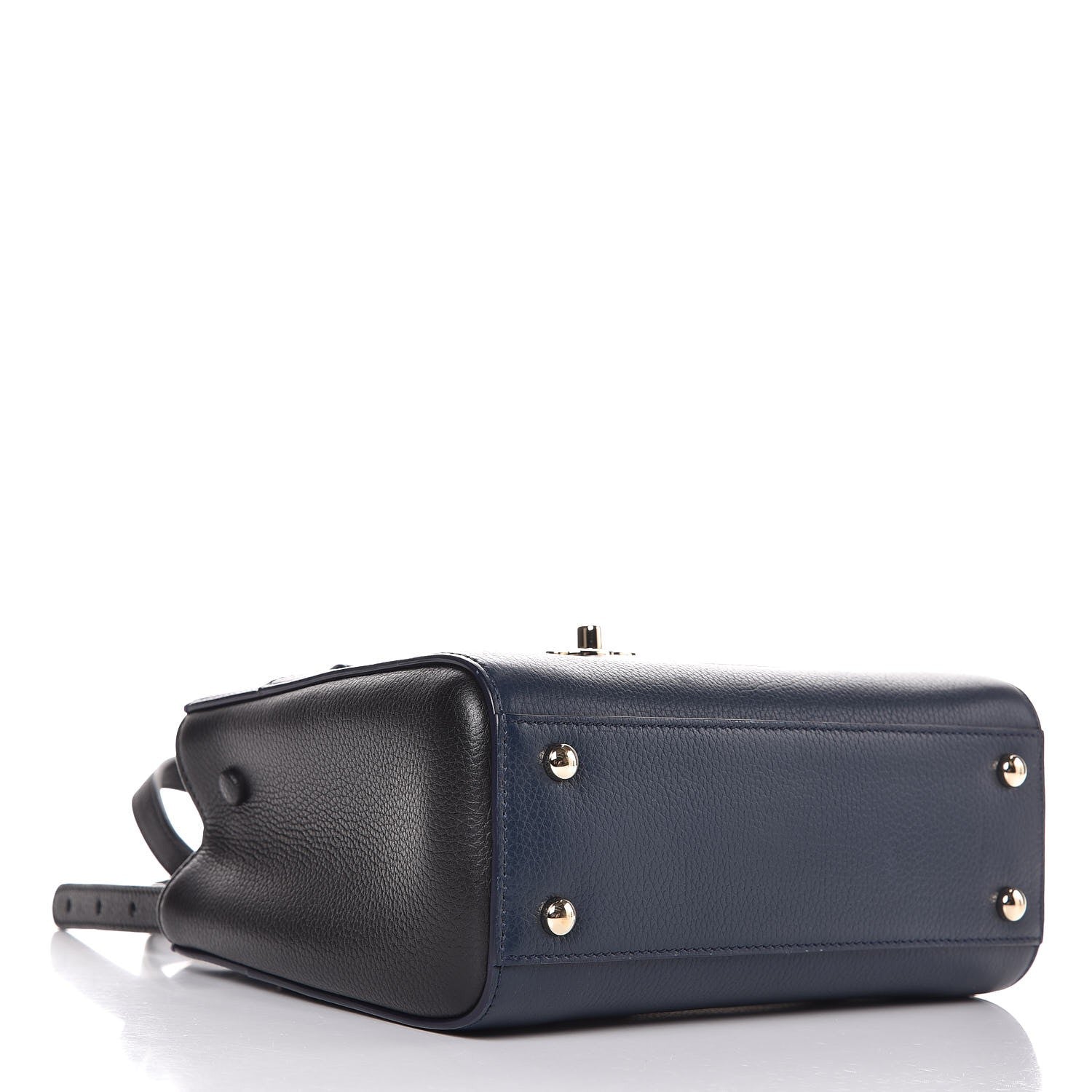 Chanel Grained Calfskin Mini Neo Executive Shopper Tote Navy 4 of 8