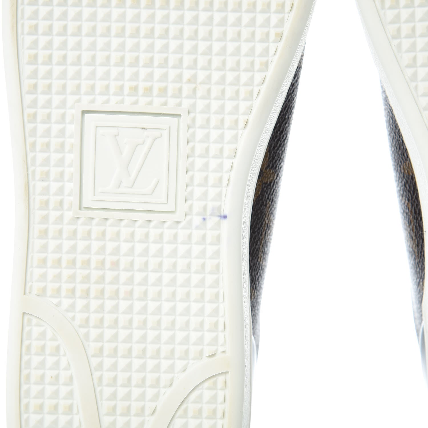 Louis Vuitton Patent Monogram Frontrow Sneakers 42 9 of 11