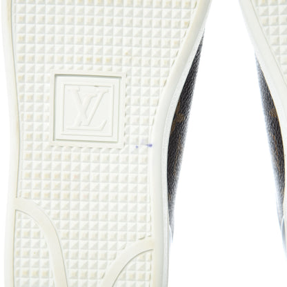 Louis Vuitton Patent Monogram Frontrow Sneakers 42 9 of 11