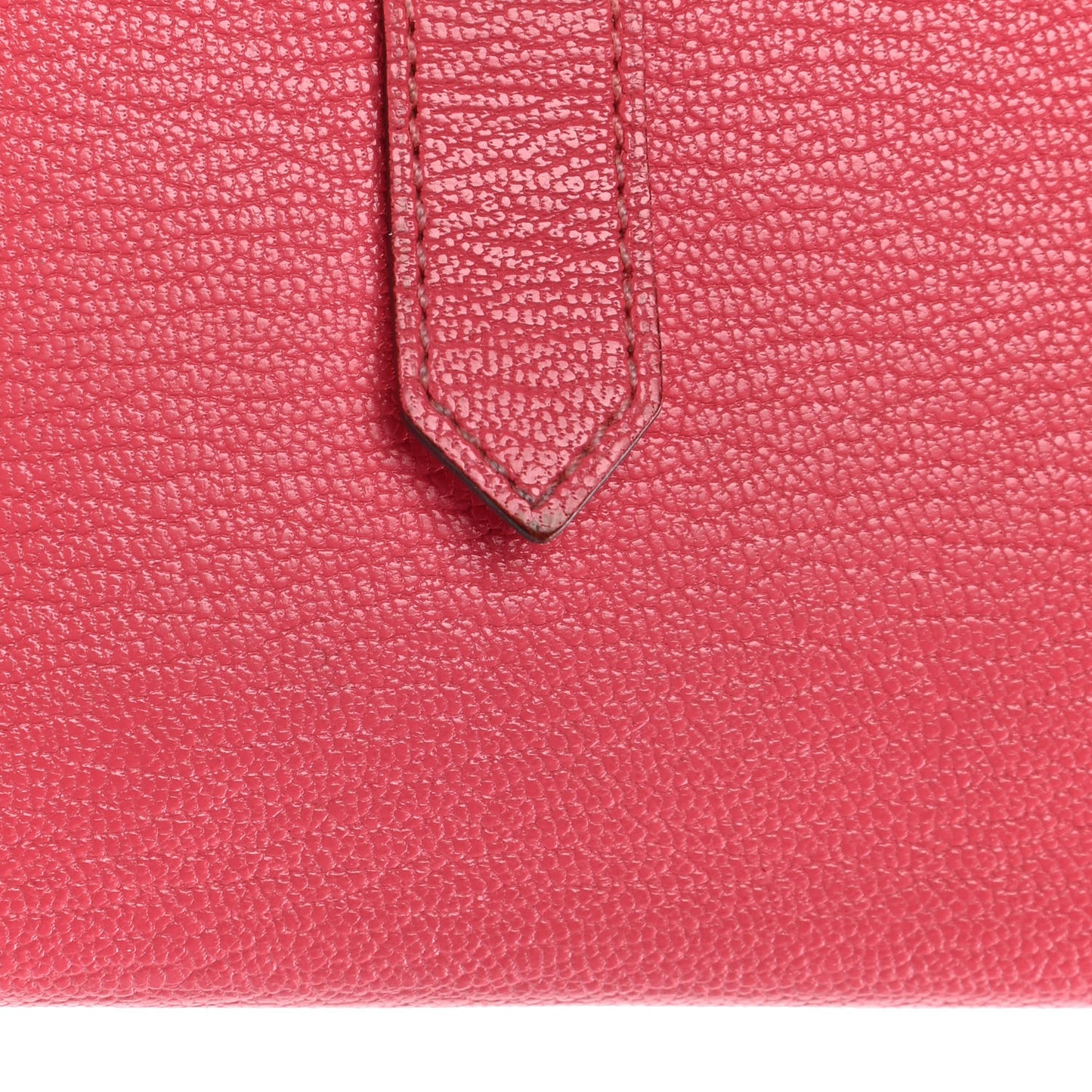 Chevre Mysore Bearn Gusset Wallet Rose Azalee