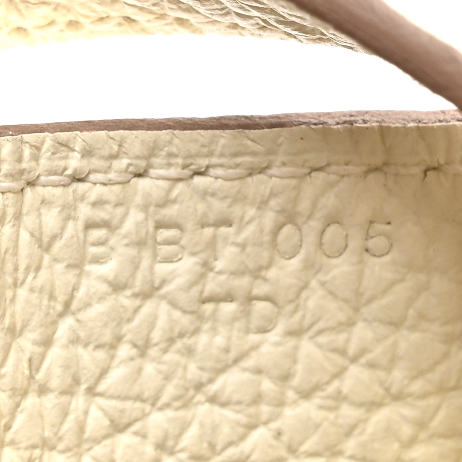 Hermes Taurillon Clemence Verso Halzan 25 Mushroom Beige De Weimar