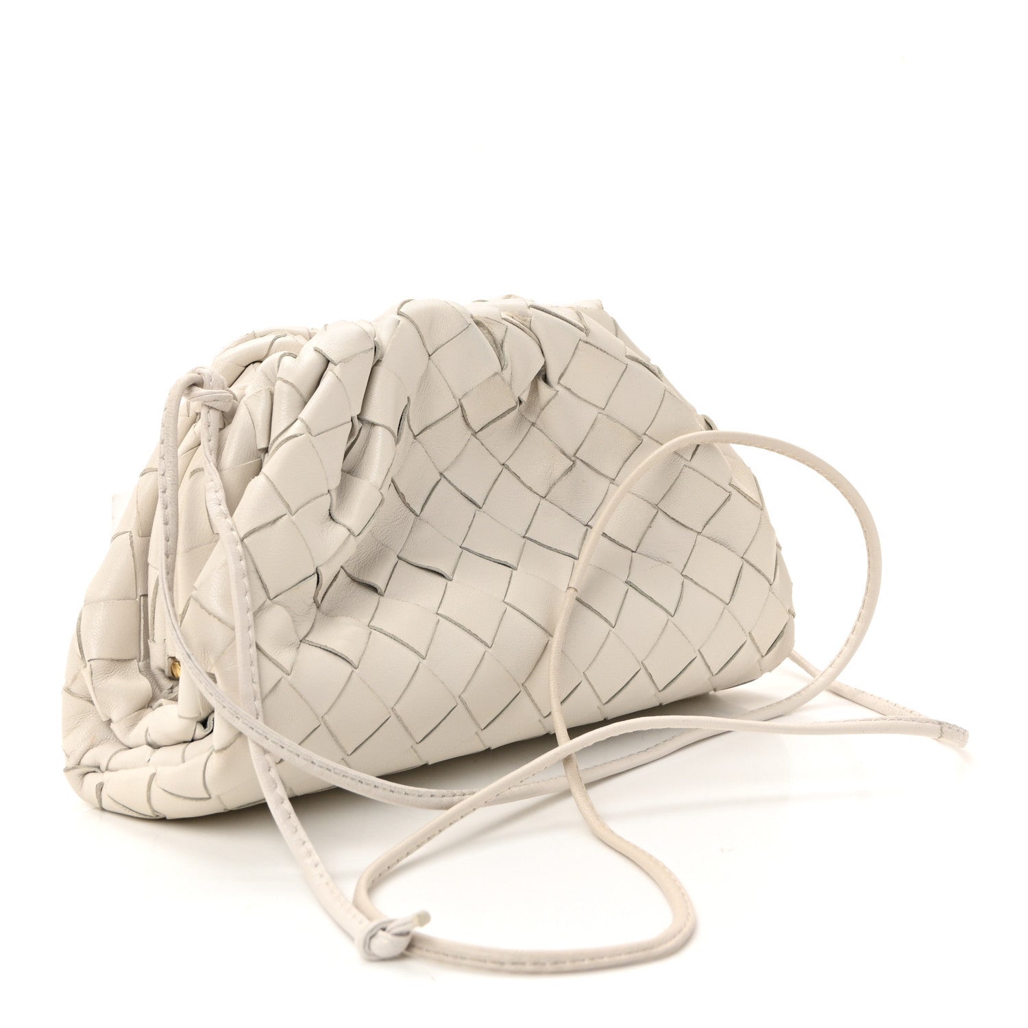 Bottega Veneta Nappa Intrecciato The Mini Pouch Chalk 3 of 9