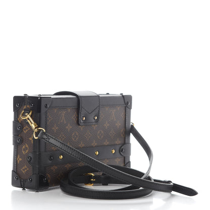 Louis Vuitton Monogram Petite Malle Black 3 of 11
