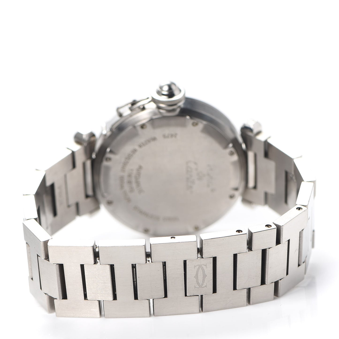 Stainless Steel 35mm Pasha C Big Date Automatic Watch Pink