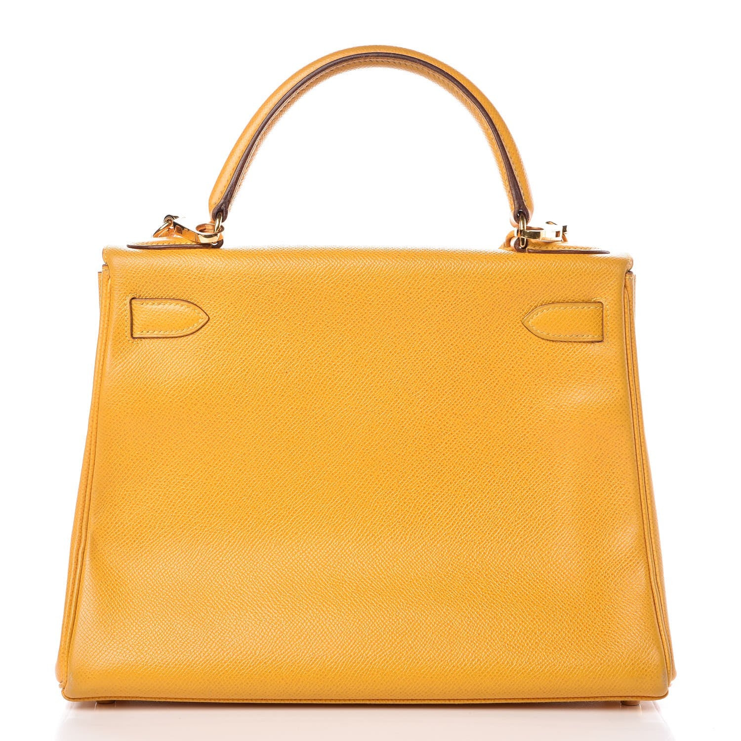 Hermes Epsom Retourne Kelly 28 Jaune 4 of 40