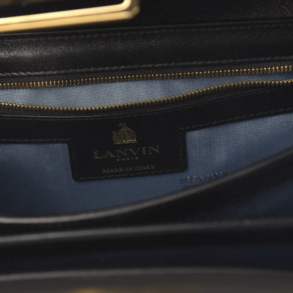 Lanvin Smooth Calfskin Small Jiji Shoulder Bag Black 8 of 9