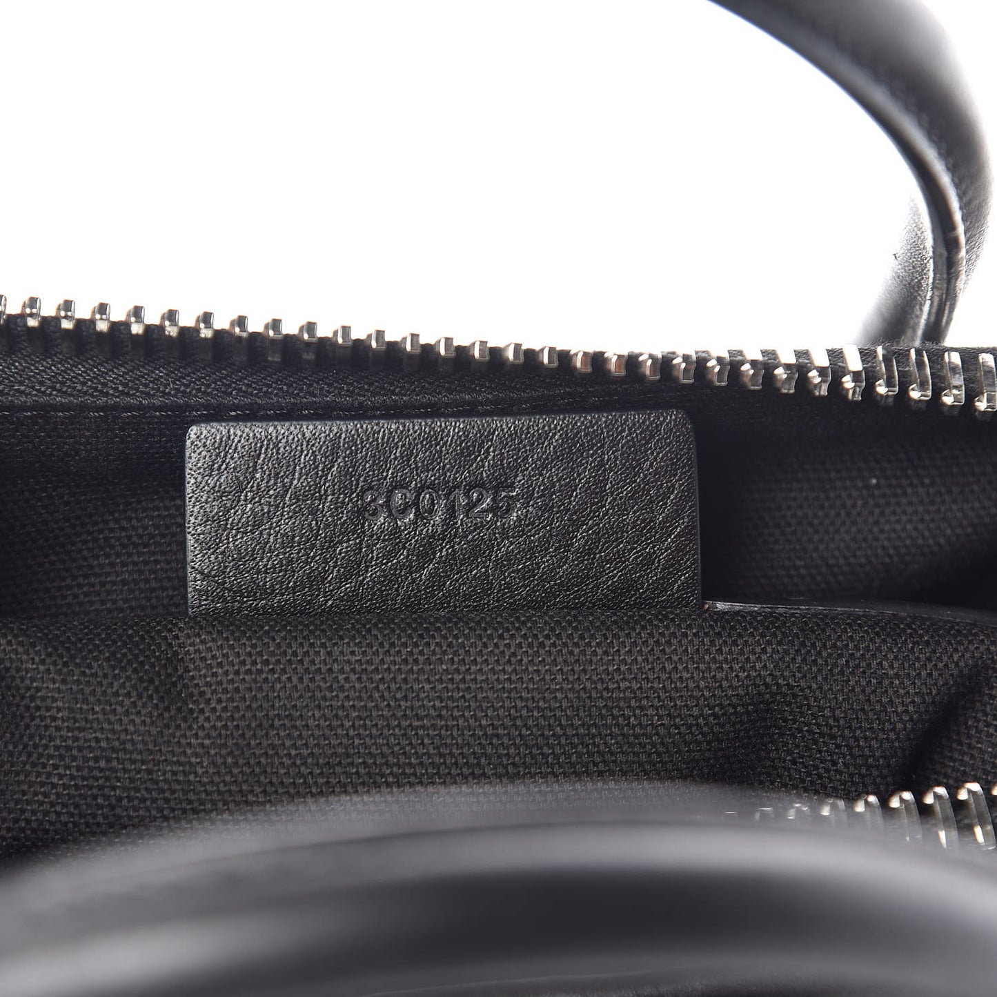 Calfskin Small Studded Bi-Color Antigona Black White