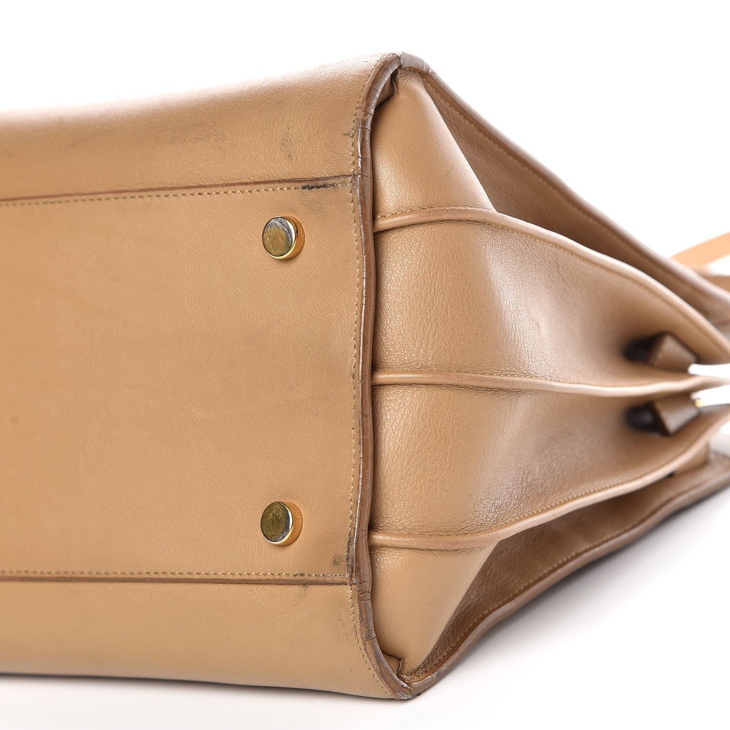 Saint Laurent Calfskin Small Sac De Jour Taupe 21 of 25