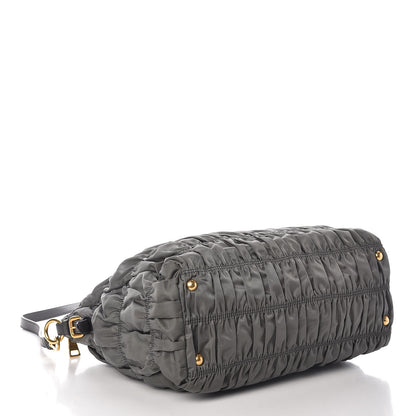 Prada Tessuto Nylon Gaufre Tote Ardesia 4 of 9