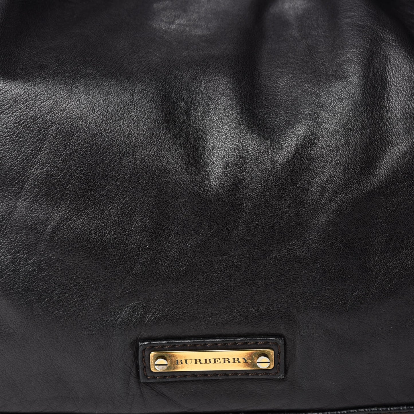 Soft Lambskin Granville Tote Dark Brown