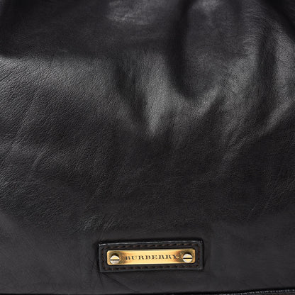 Burberry Soft Lambskin Granville Tote Dark Brown 9 of 9