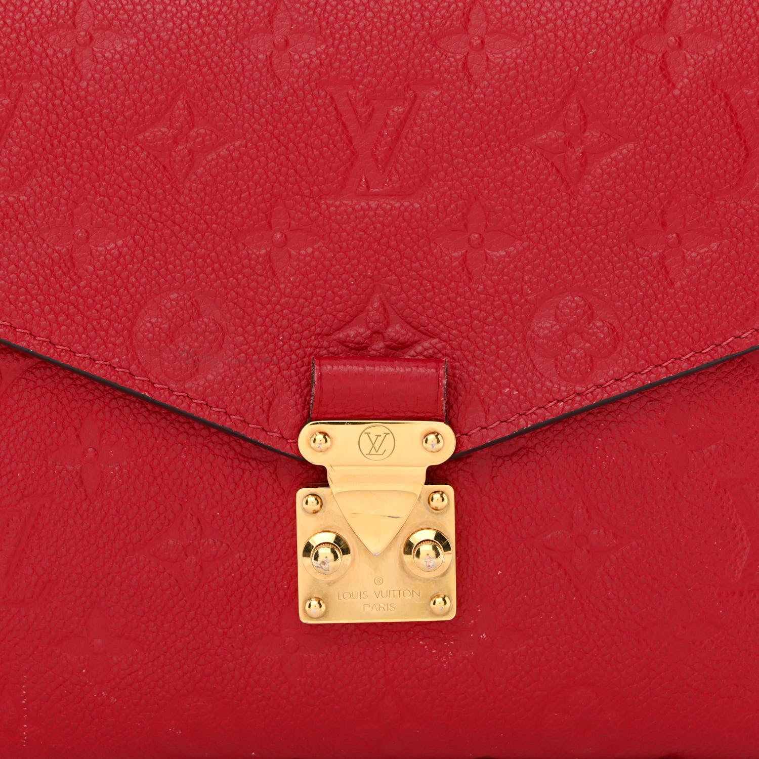 Louis Vuitton Empreinte Pochette Metis Scarlet 9 of 15