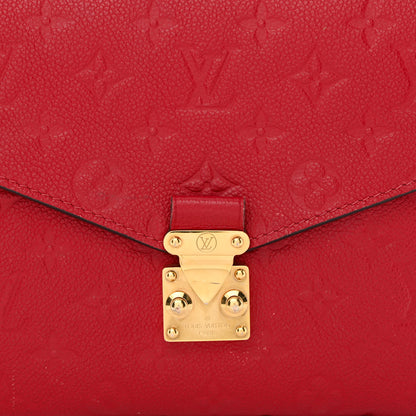 Louis Vuitton Empreinte Pochette Metis Scarlet 9 of 15