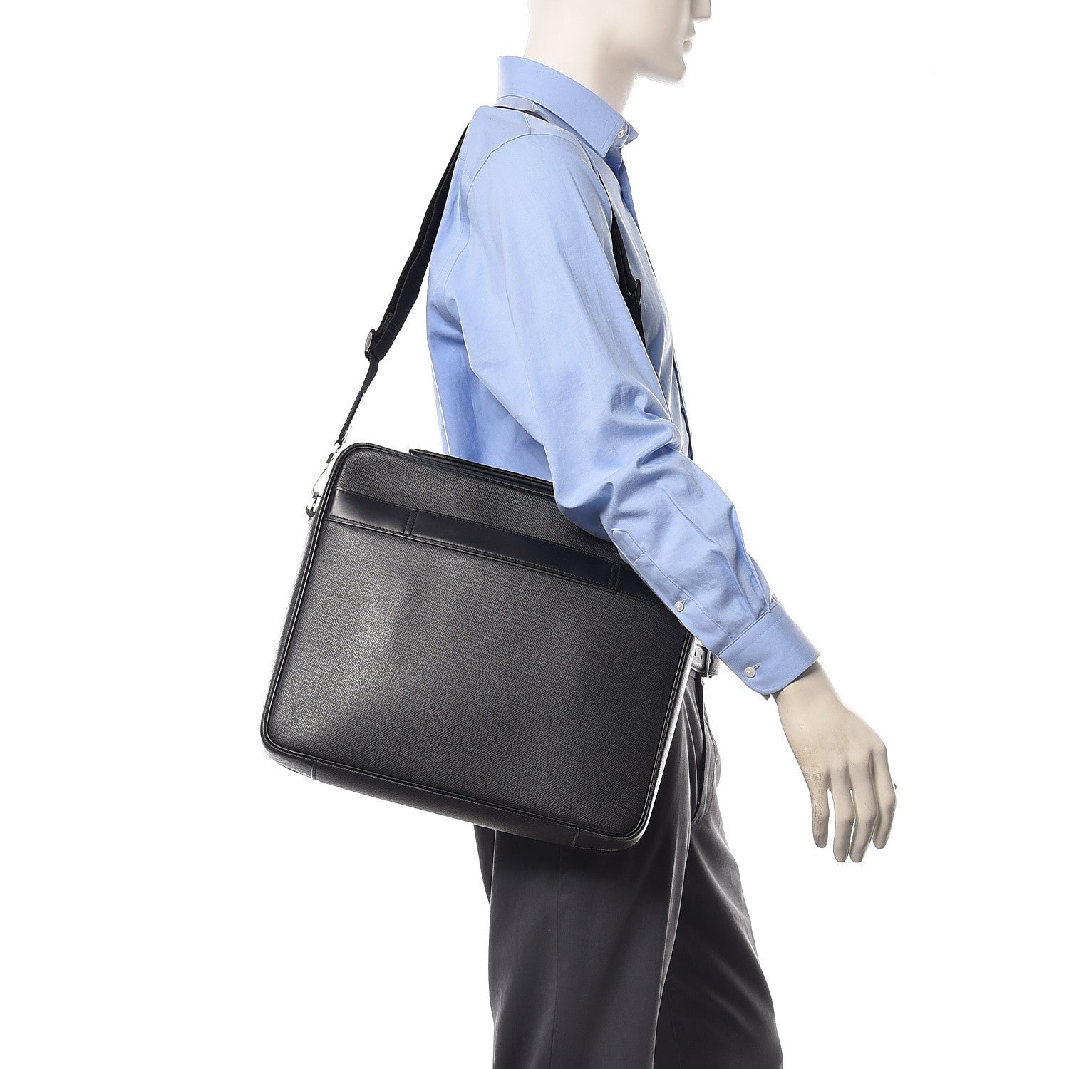Louis Vuitton Taiga Odessa Briefcase Ardoise 2 of 13
