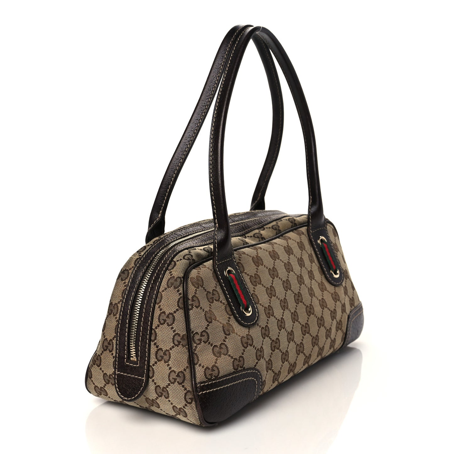Monogram Small Princy Satchel Dark Brown