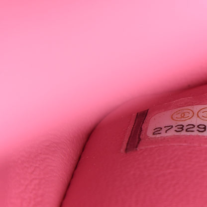 Chanel Caviar Quilted Medium Double Flap Pink 7 of 11