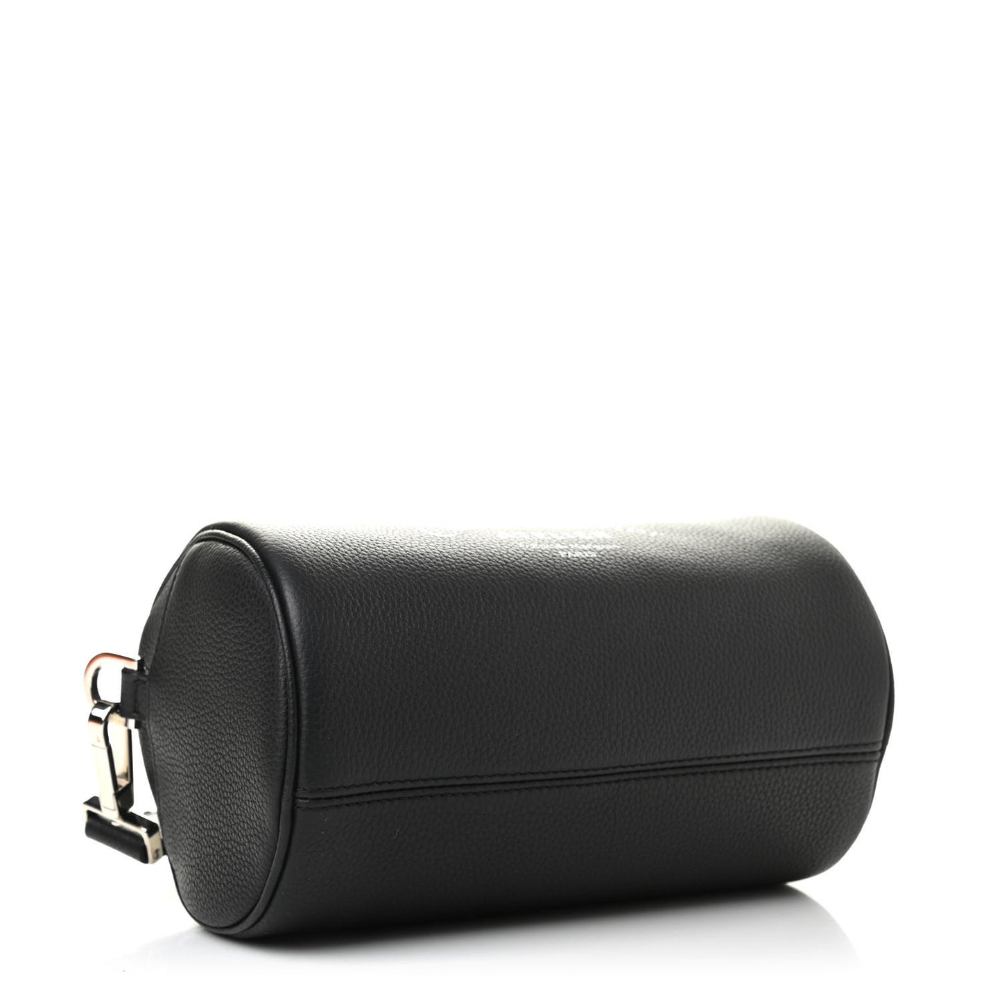 HOMME Grained Calfskin Mens Roller Pouch Black
