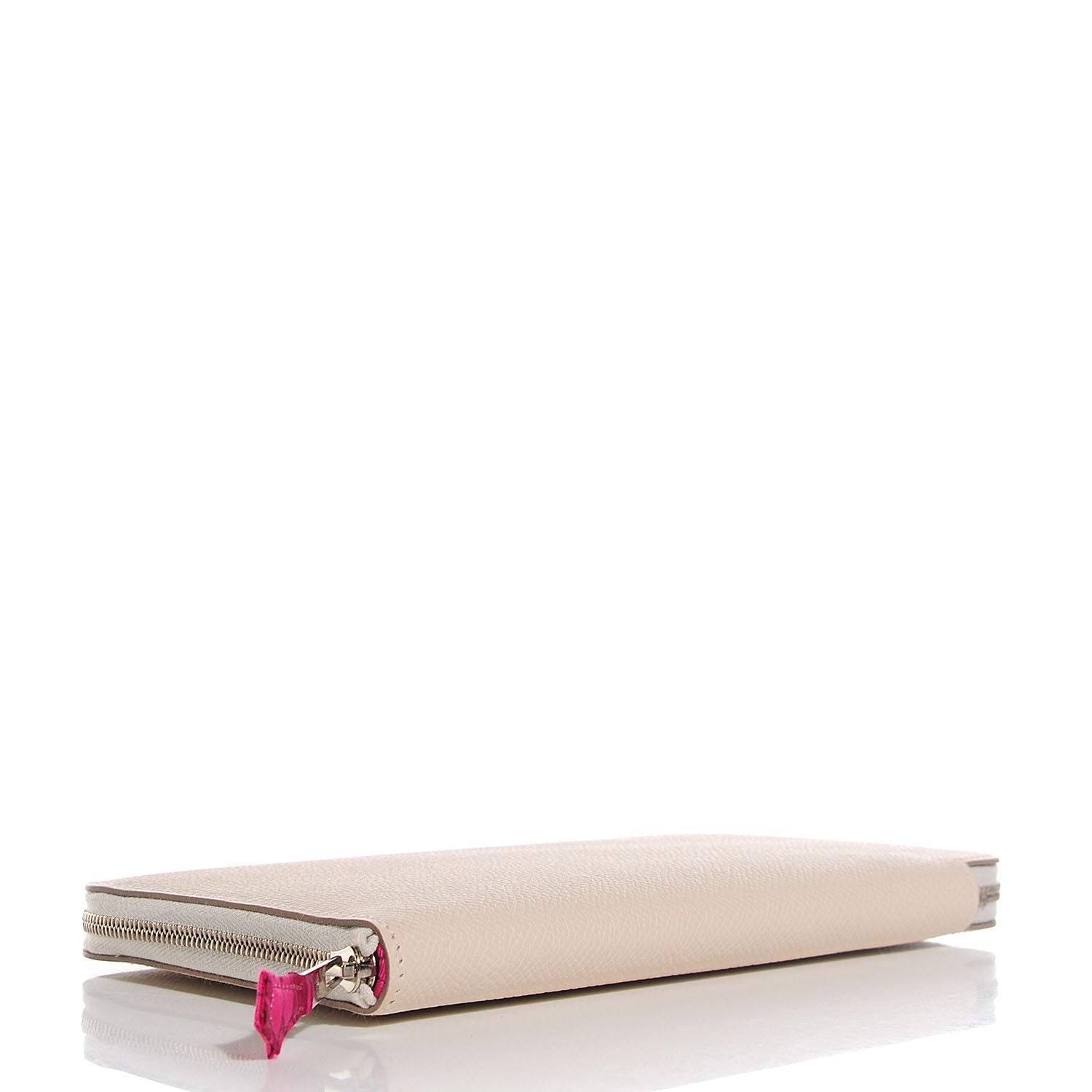 Hermes Silk'in Wallet Craie Rose Tyrien 12 of 19