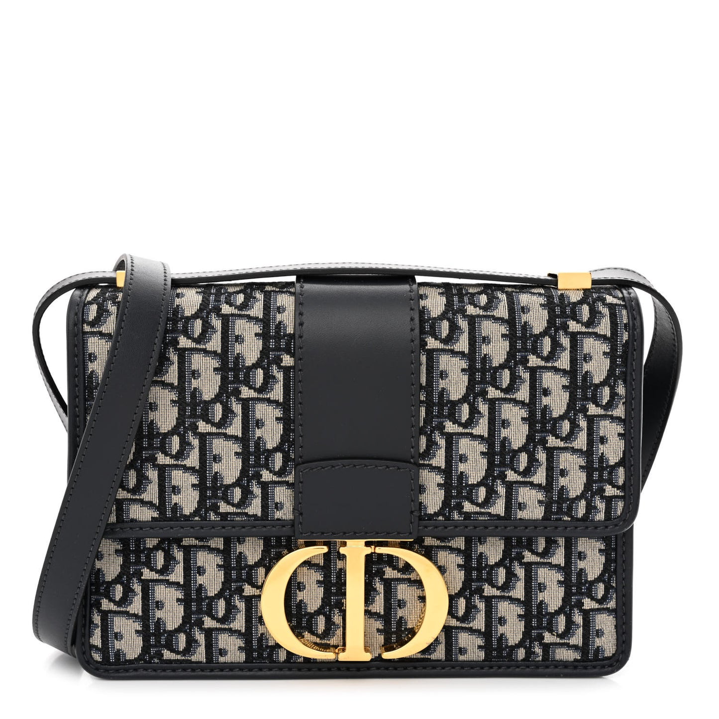 Oblique 30 Montaigne Flap Bag Blue