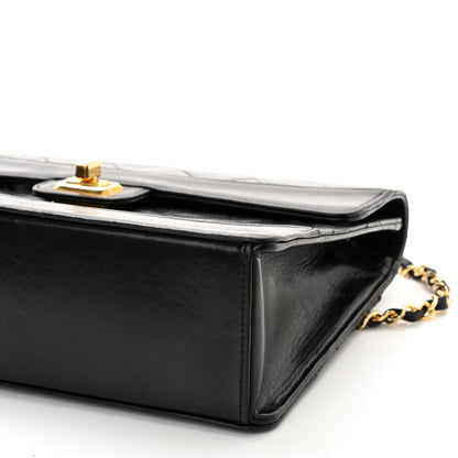 Chanel Lambskin Quilted Medium Single Flap Black 9 of 11