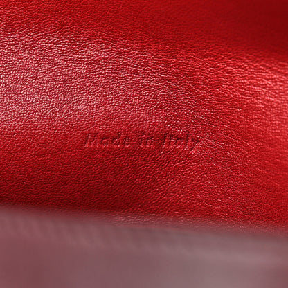 Celine Smooth Calfskin Blade Flap Burgundy 6 of 9