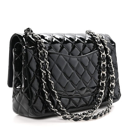 Chanel Patent Quilted Medium Double Flap Black 3 of 10