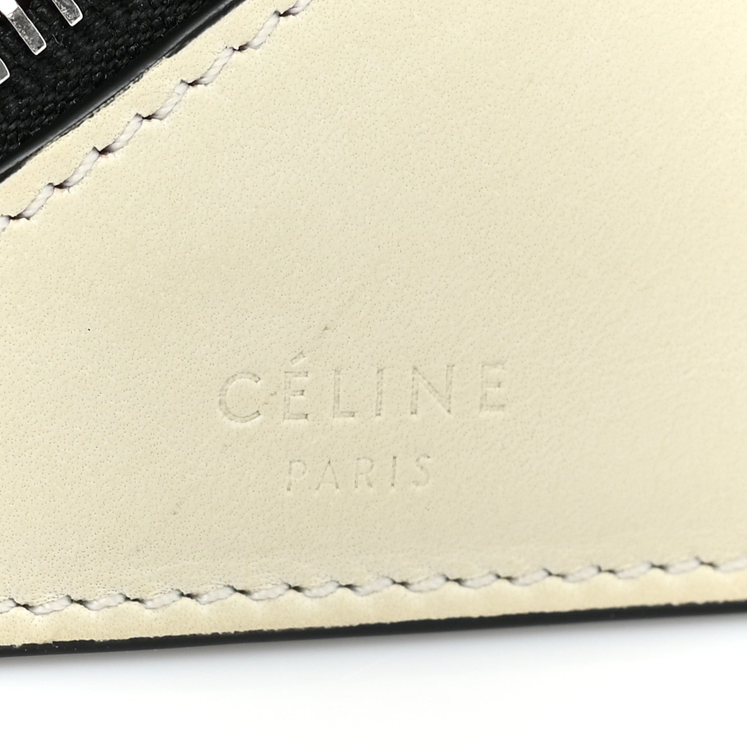 Celine Natural Calfskin Medium Biker Case Shoulder Bag White 9 of 14