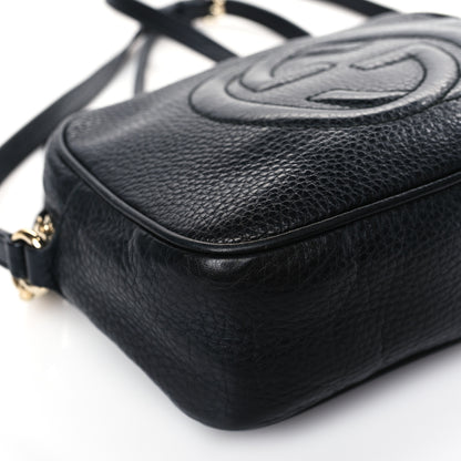 Gucci Pebbled Calfskin Small Soho Disco Bag Black 8 of 13