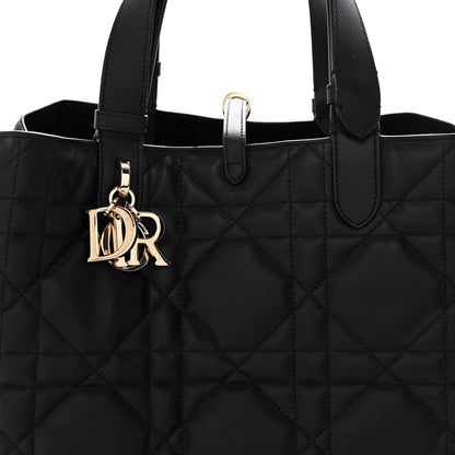 Christian Dior Calfskin Macrocannage Large Toujours Black 9 of 11