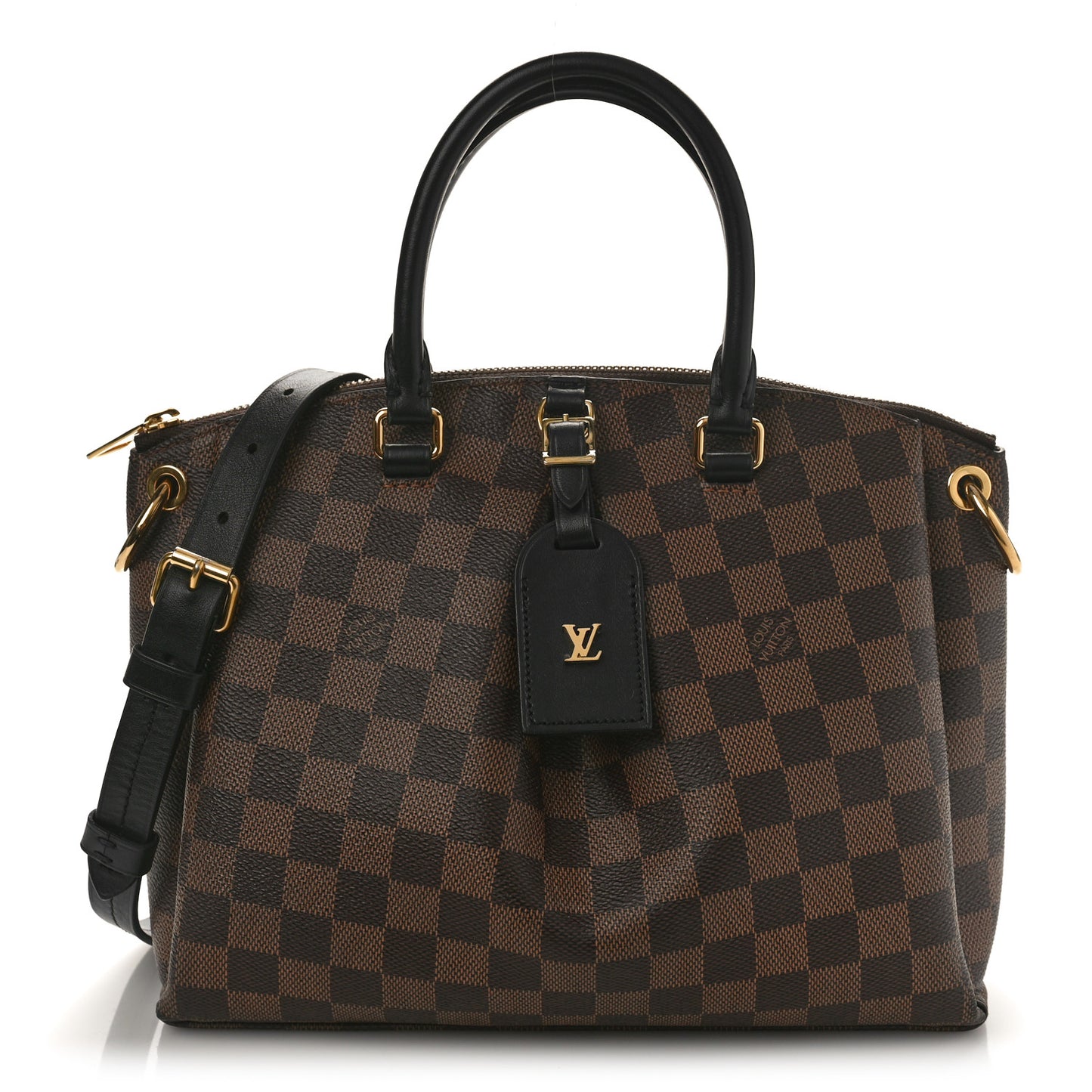 Damier Ebene Odeon Tote PM Black