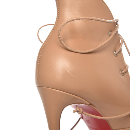 Christian Louboutin Kid Megavamp 100 Pumps 38 Nude 7 of 9