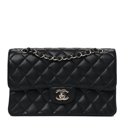 Chanel Caviar Quilted Small Double Flap Black 1 of 5