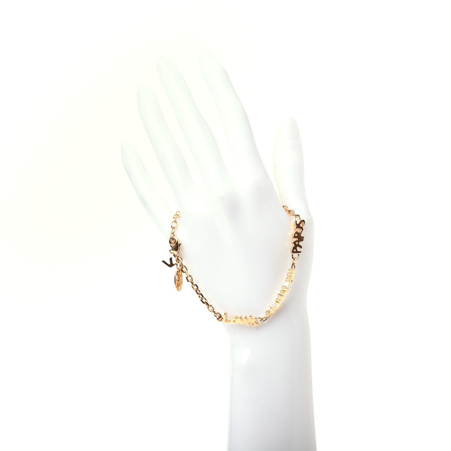 Louis Vuitton Graffiti Bracelet Gold 2 of 5