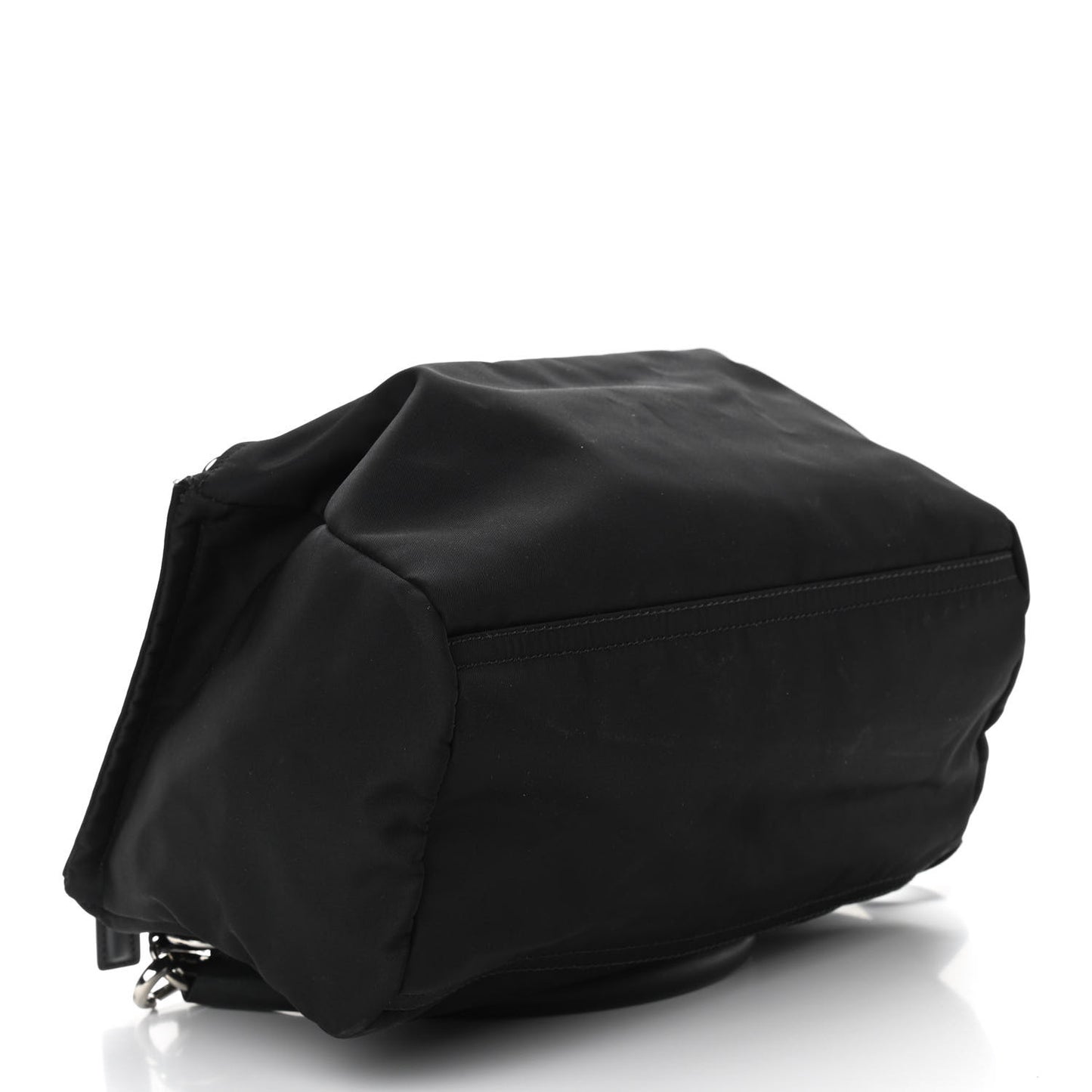 Nylon Logo Small Pandora Black White