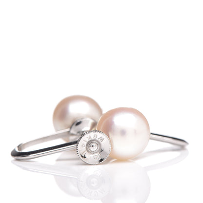 Mikimoto 14K White Gold 7.5-8mm Akoya Pearl Earrings 4 of 4