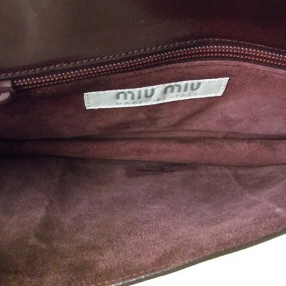 Miu Miu Python Bow Clutch 6 of 8
