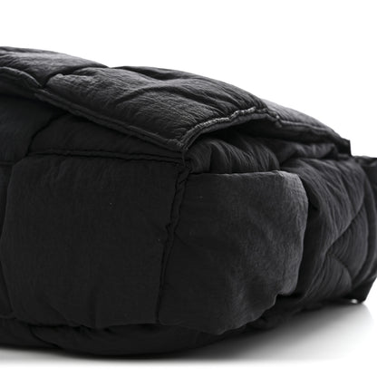 Bottega Veneta Nylon Intrecciato Padded Tech Cassette Bag Black 11 of 12