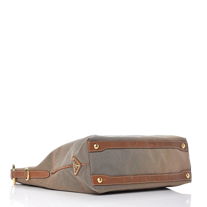 Prada Jacquard Logo Hobo Corda Cuoio 4 of 17