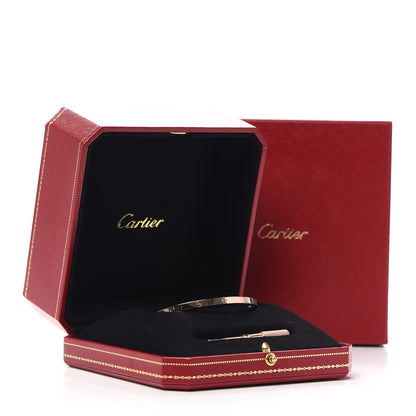 Cartier 18K Pink Gold Small LOVE Bracelet 17 6 of 6