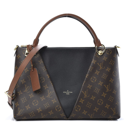 Louis Vuitton Monogram V Tote MM Black 1 of 12