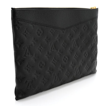 Louis Vuitton Empreinte Daily Pouch Black 2 of 9