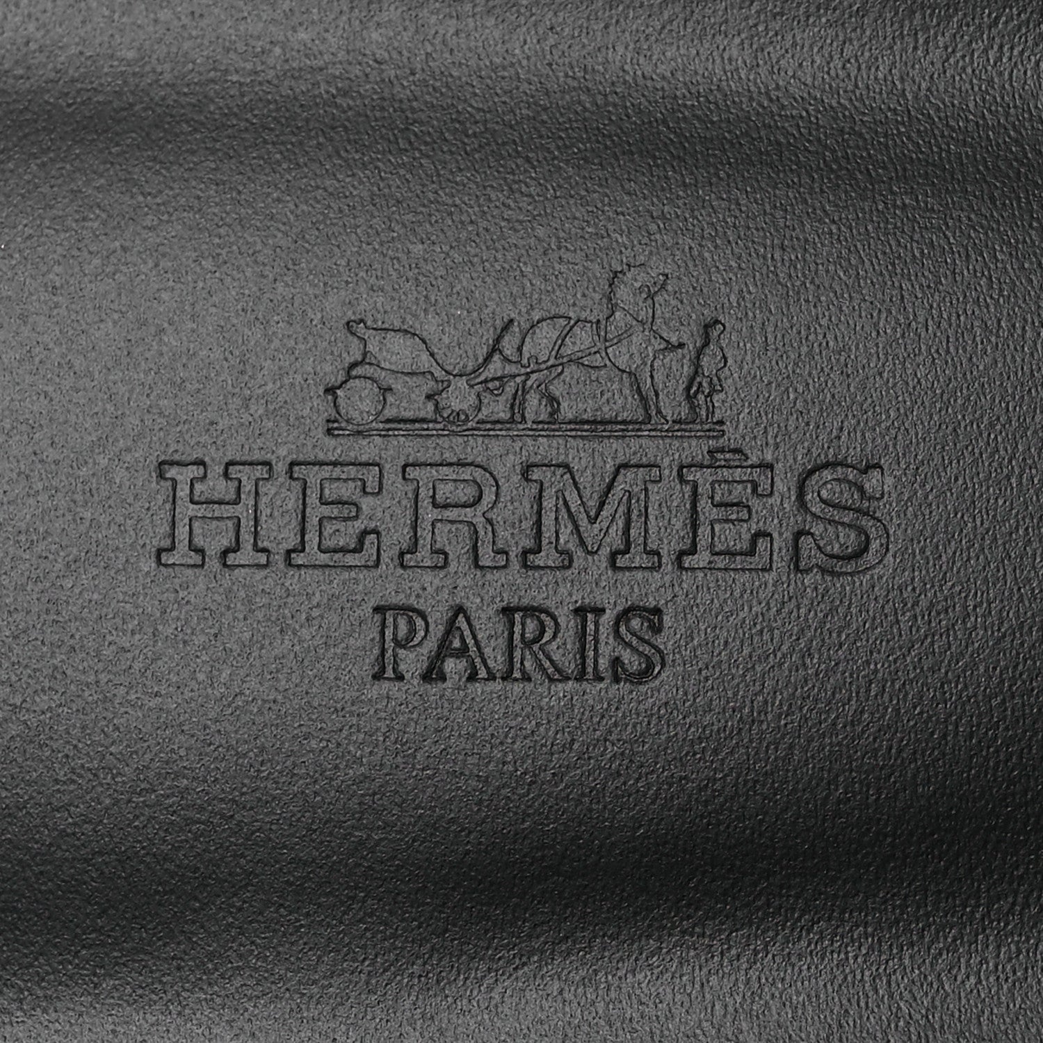 Hermes Box Calfskin Oran Sandals 36 Black 9 of 11
