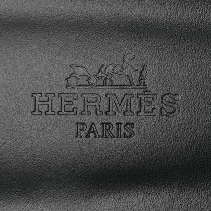 Hermes Box Calfskin Oran Sandals 36 Black 9 of 11