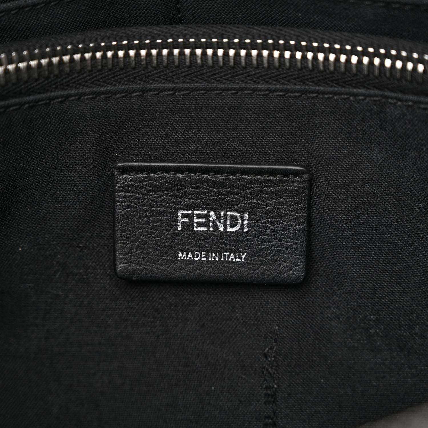 Fendi Vitello Dolce Medium By The Way Boston Bag Black 6 of 12