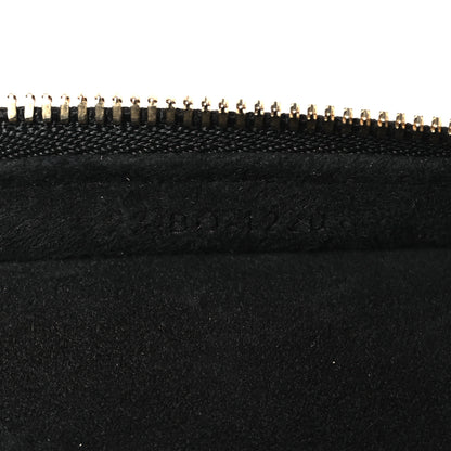 Christian Dior Lambskin Cannage Micro Lady Dior Vanity Case Black 7 of 9