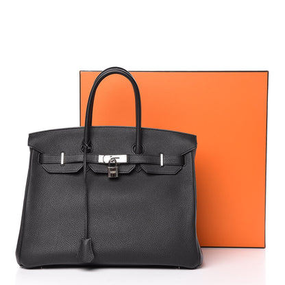 Hermes Togo Birkin 35 Black 40 of 40