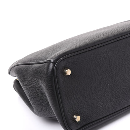 Christian Dior Bullcalf Medium Diorissimo Tote Black Rose Indien 7 of 11